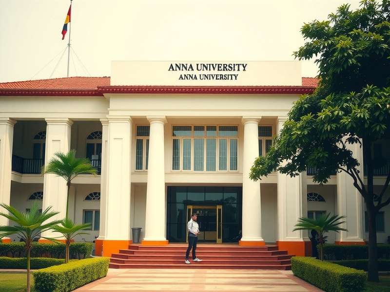 Anna University Campus Grounds
